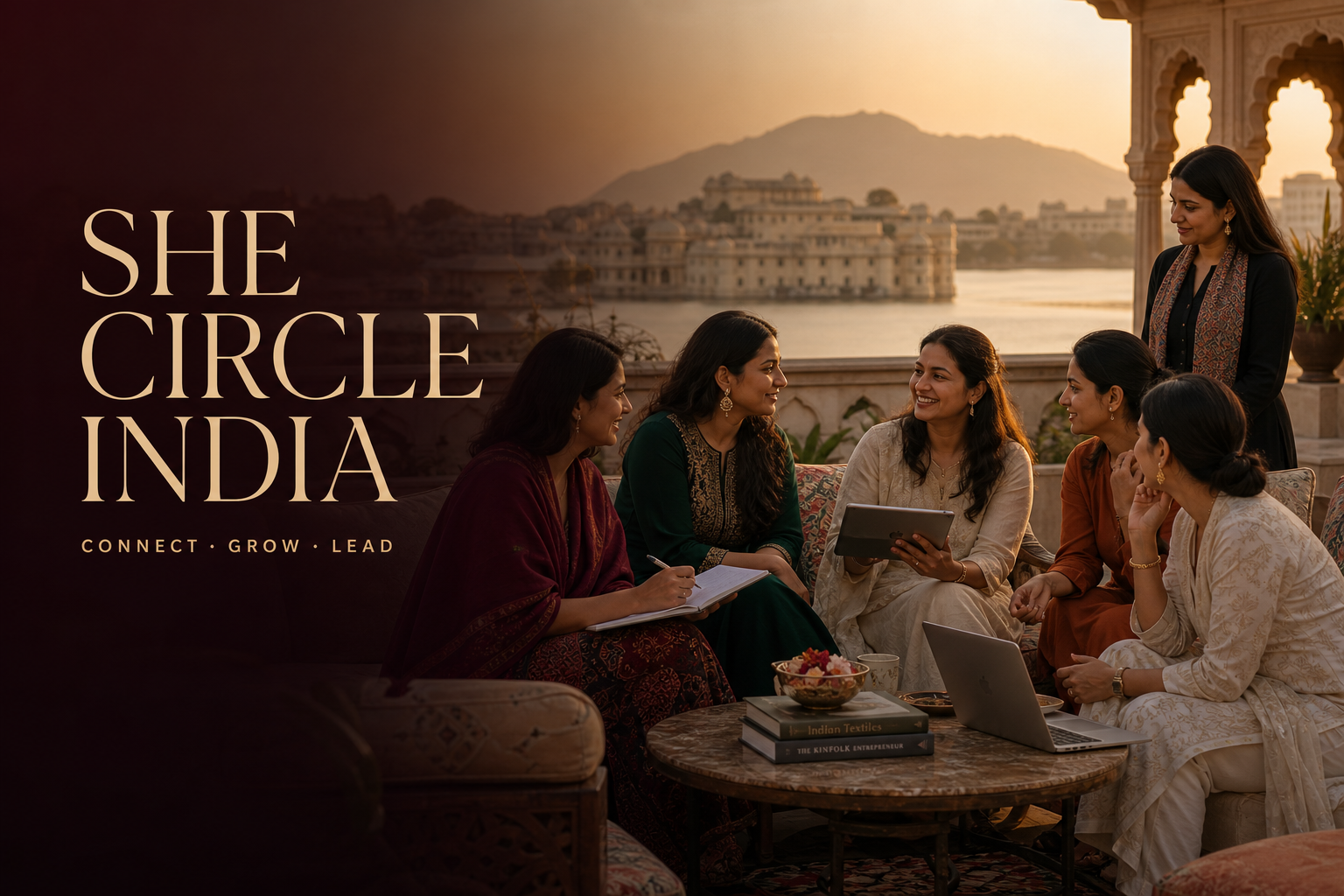 Women connecting through She Circle India in Udaipur